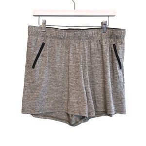 Liberty Pro Womens Athletic Performance Active Gym Training Shorts Gray Size XL